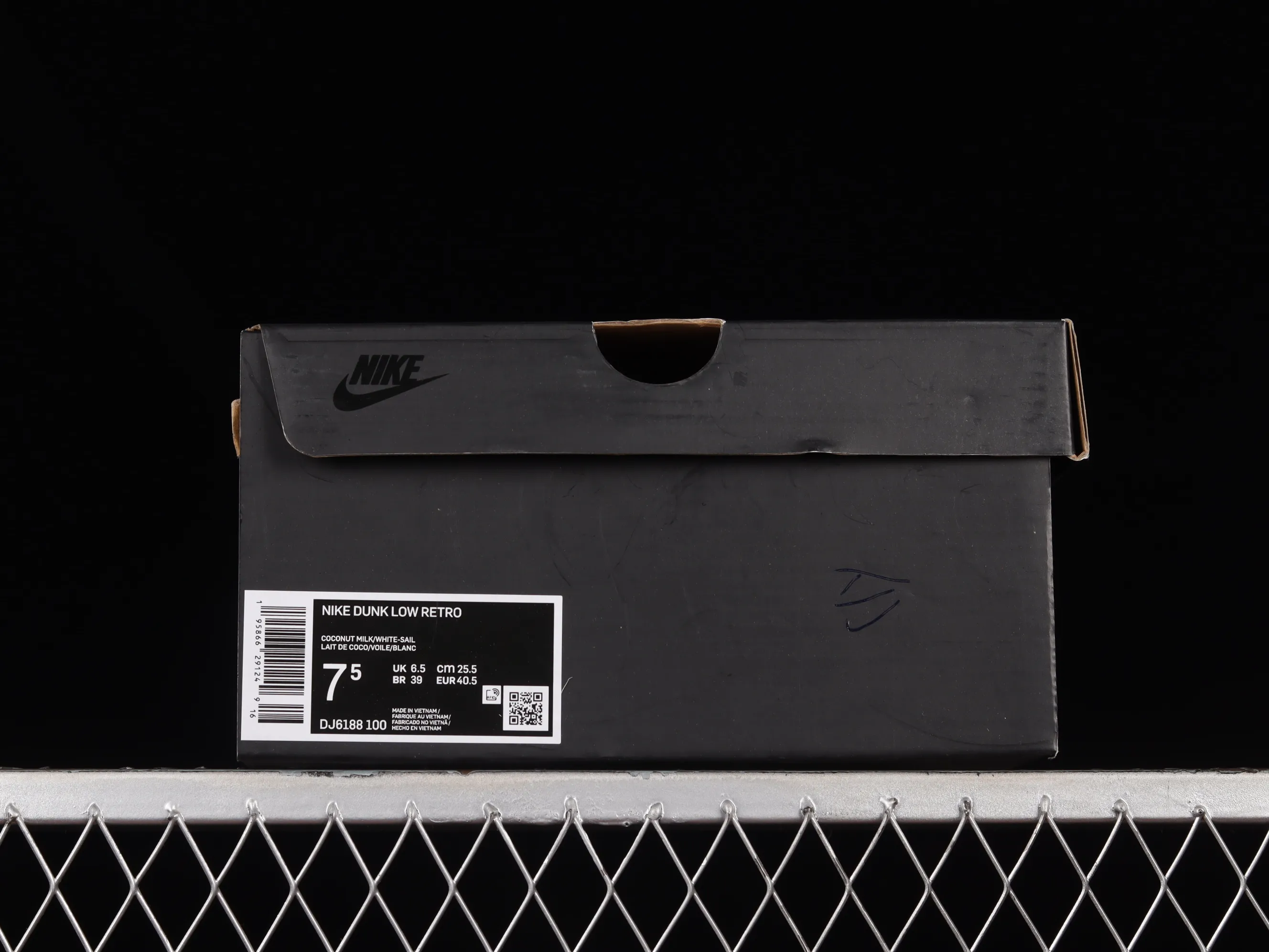 All categories Nk SB Dunk series Nk SB Dunk Low low-top sneakers Nk Dunk Low "Coconut Milk" customized version of deconstructed strap casual sneakers DJ6188-100